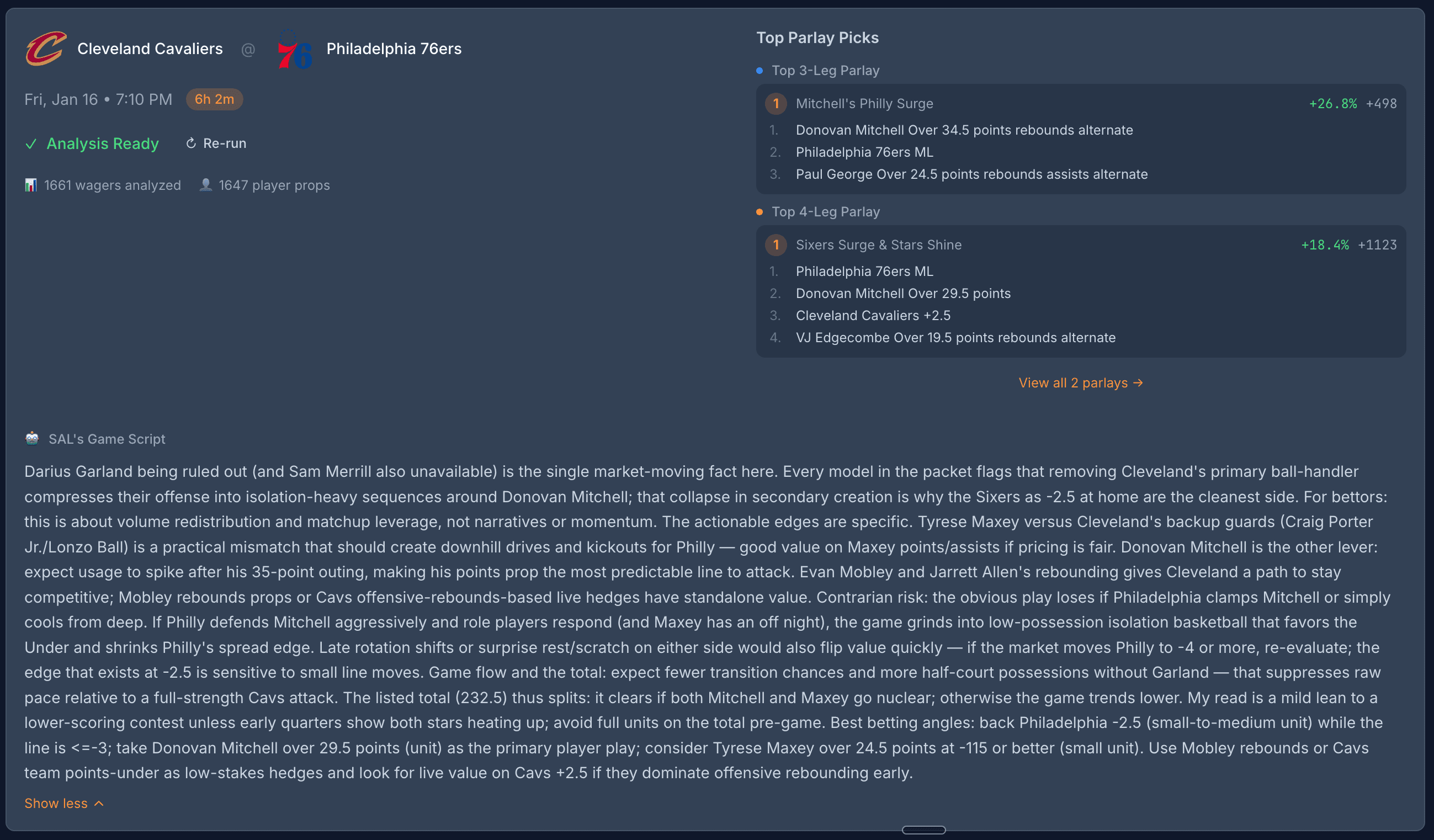 AI-Powered Game Analysis